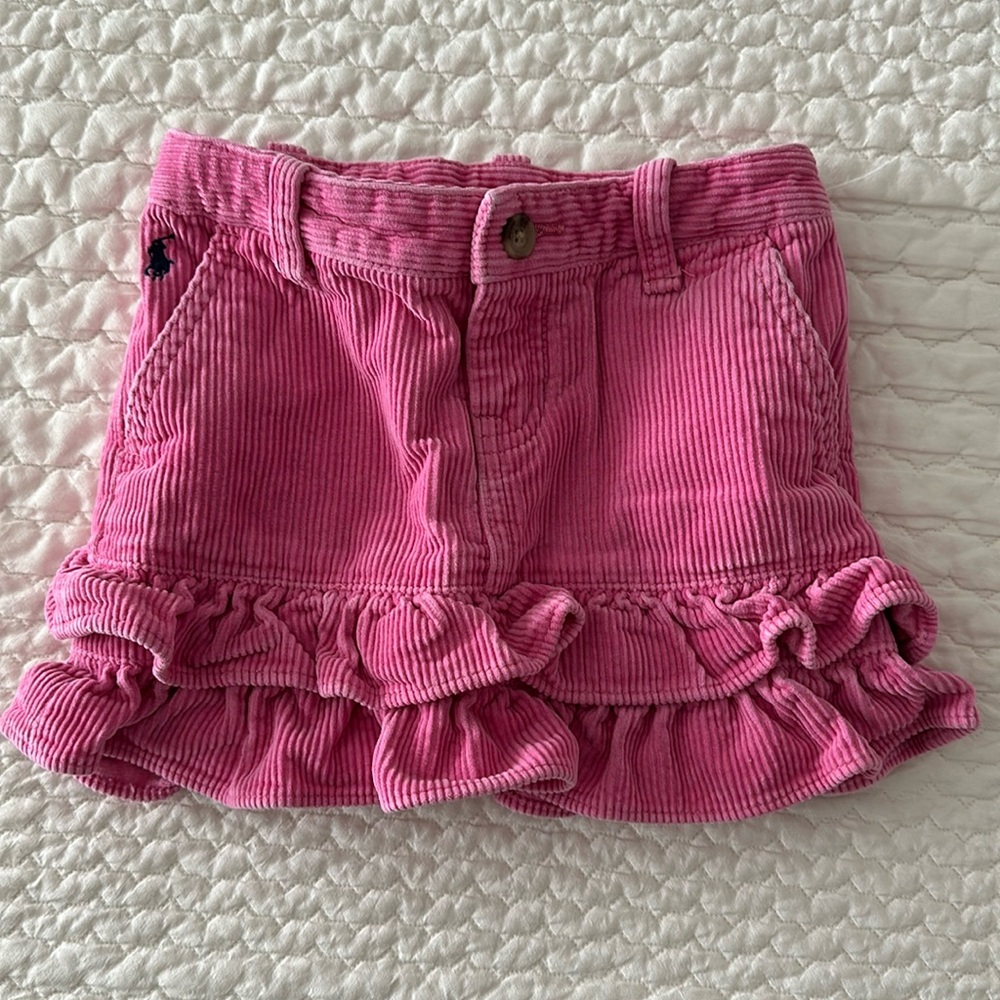 Ralph Lauren girls corduroy skirt / 4T